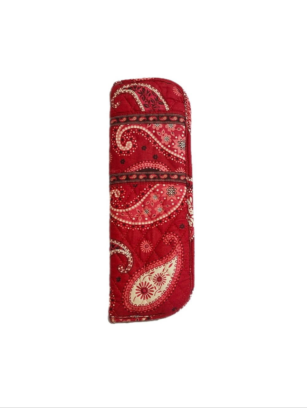 Vera Bradley Red Paisley Flat Iron & Curling Iron Case